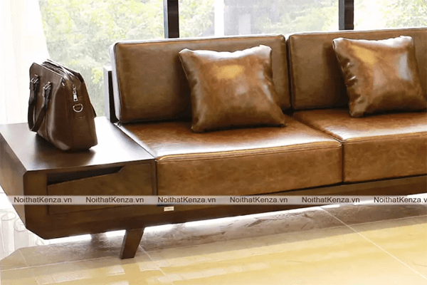 Sofa gỗ SFG14 kết hợp của sự hài hòa giữa sự vững chắc