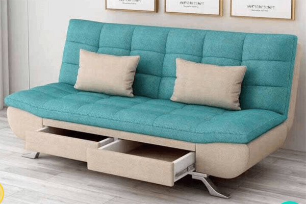 Ghế sofa chứa được nhiều đồ dùng