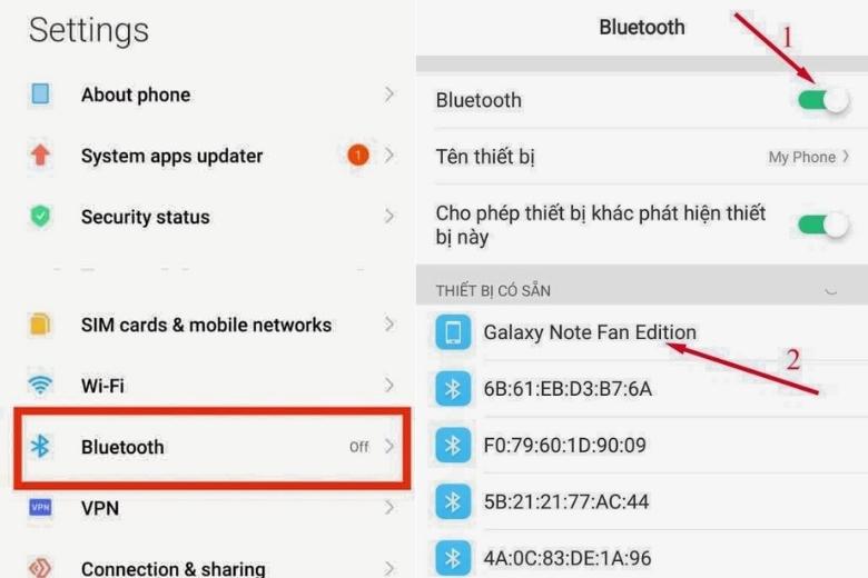 Cách kết nối Bluetooth với loa bằng điện thoại OPPO