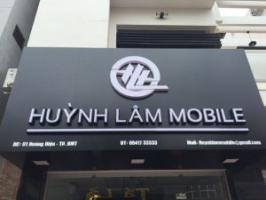 Bảng hiệu chữ nổi Alu