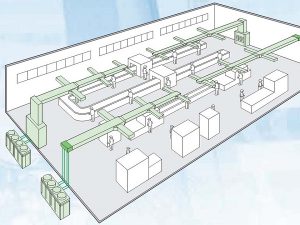 Hệ thống điều hòa không khí trung tâm làm lạnh nước