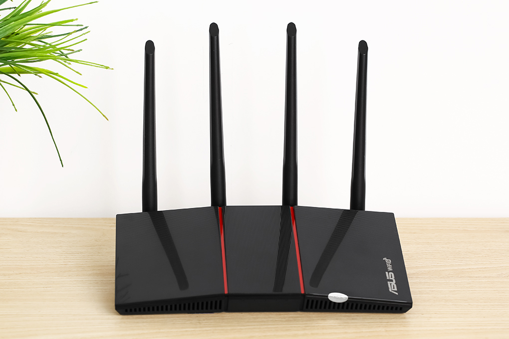 Nên dùng bộ phát wifi của hãng nào - Router Wifi Chuẩn Wifi 6 Băng Tần Kép Asus AX55