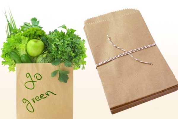 Sử dụng in túi giấy kraft bảo vệ môi trường
