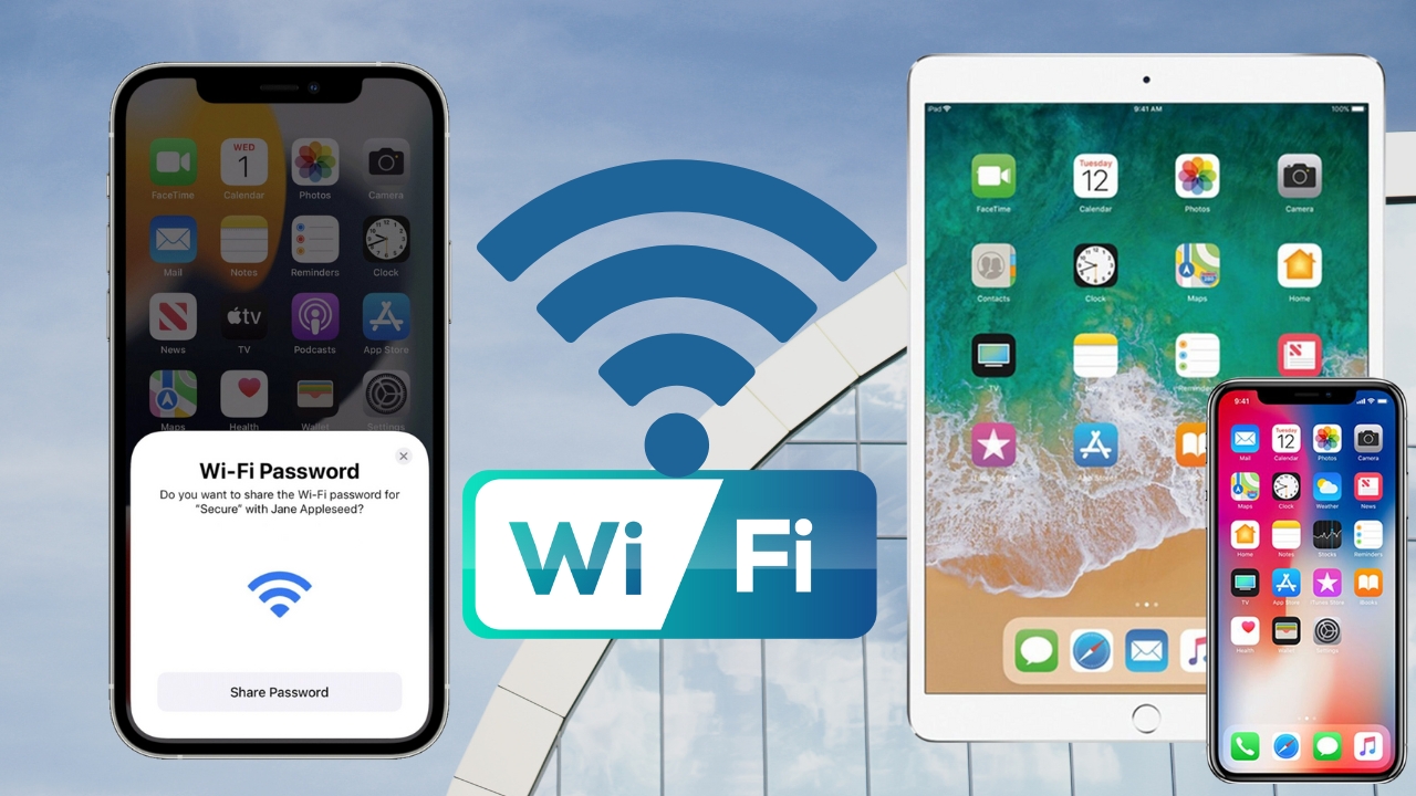 cách chia sẻ mạng wifi trên iphone